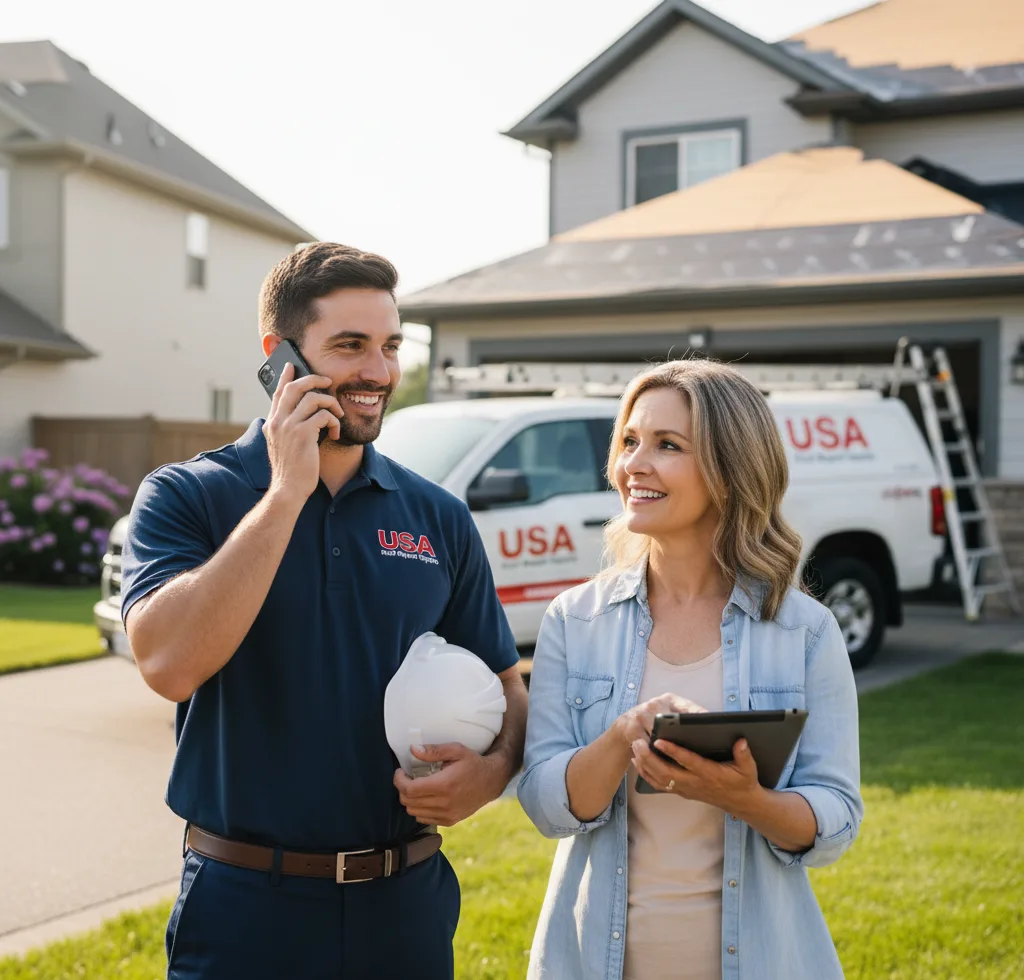 USA Roof Repair Experts customer support in Landenberg